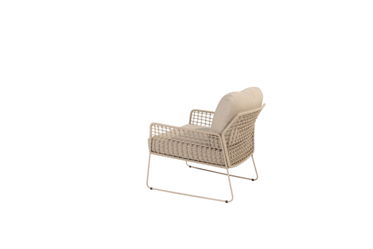 Taste Albano Living Chair With Cushion - Latte Rope